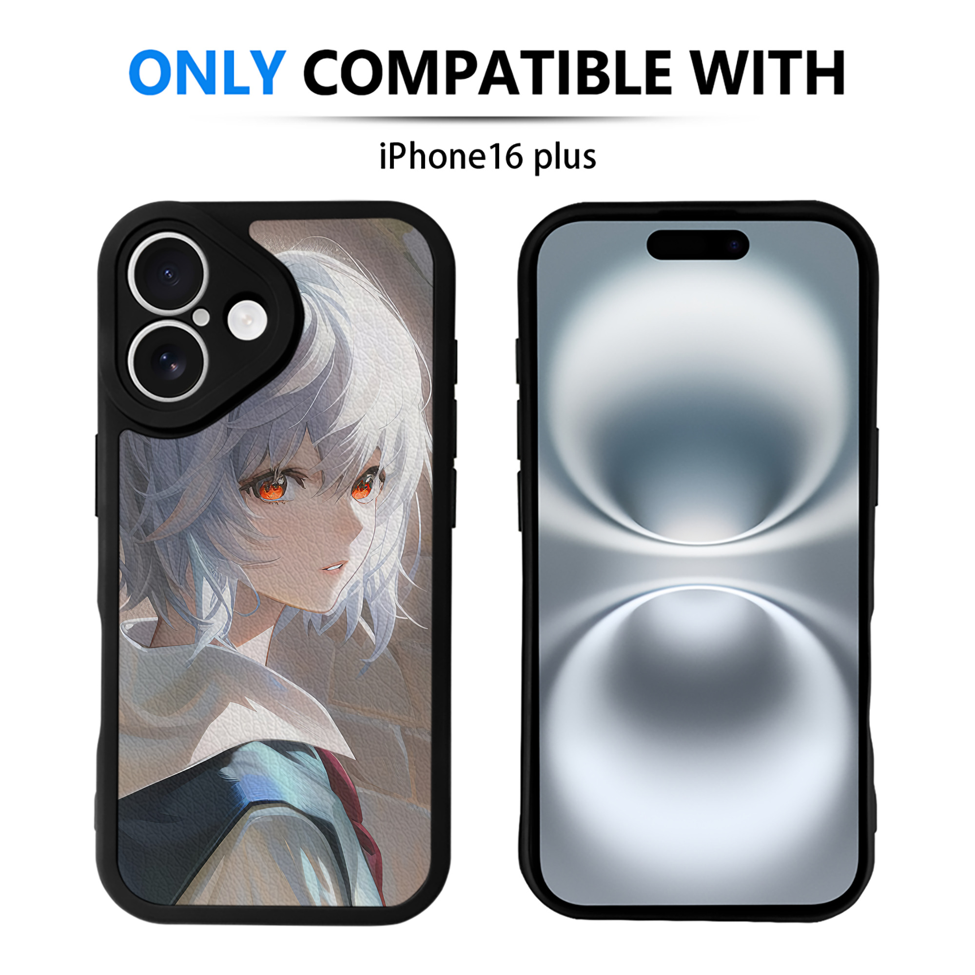 （画像用） EVA 新世紀エヴァンゲリオン 【iPhone 16シリーズ対応】シリコンスマホケース（レザー調） 材質：シリコン